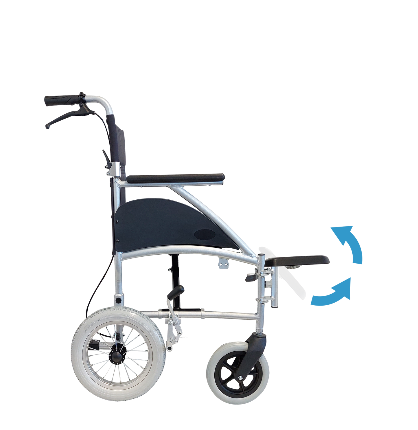 Crystal 2 Transit Wheelchair stump support