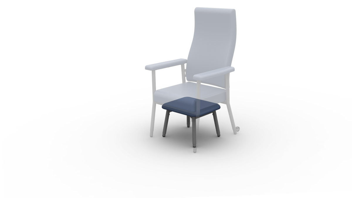 KATIE CHAIR LEG REST / STOOL