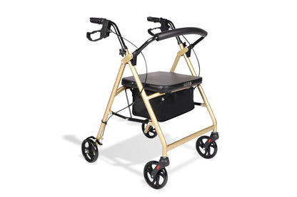 Hero Medical 4-Wheeled Mobility Walker – Walking Frame with Rollator