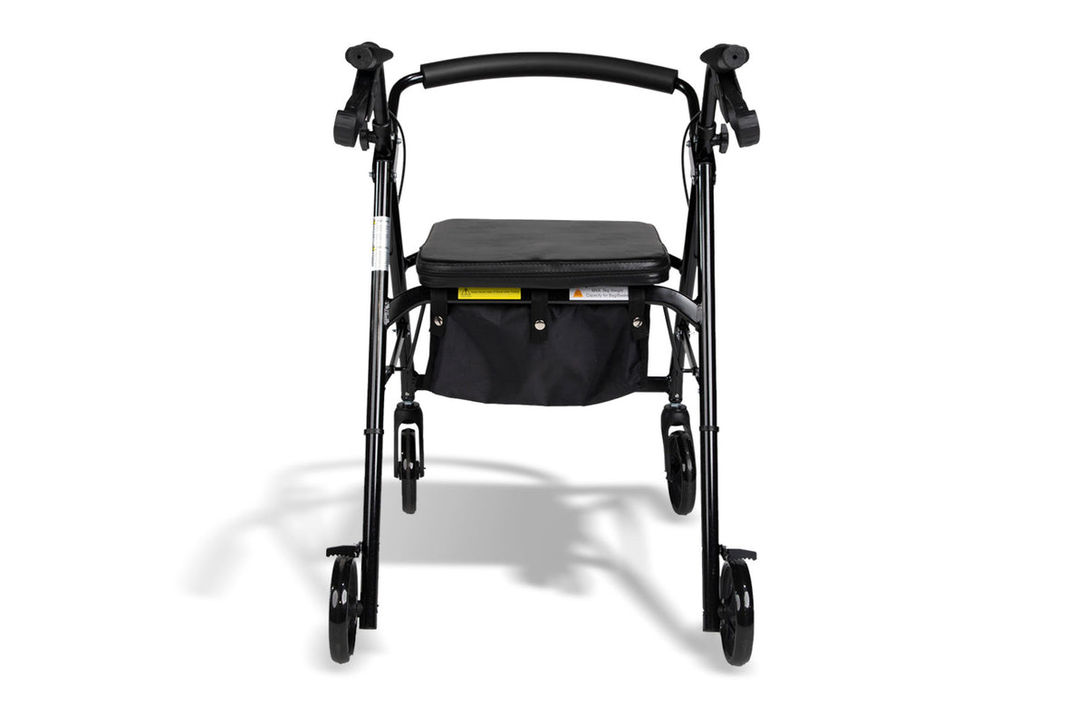 Hero Walker Hero Medical 4-Wheeled Mobility Walker – Walking Frame with Rollator ...
