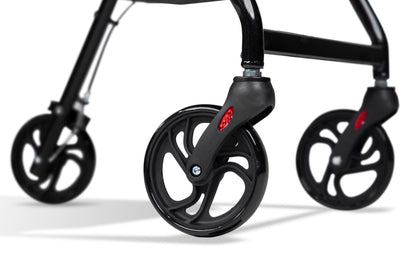 Hero Medical 4-Wheeled Mobility Walker – Walking Frame with Rollator