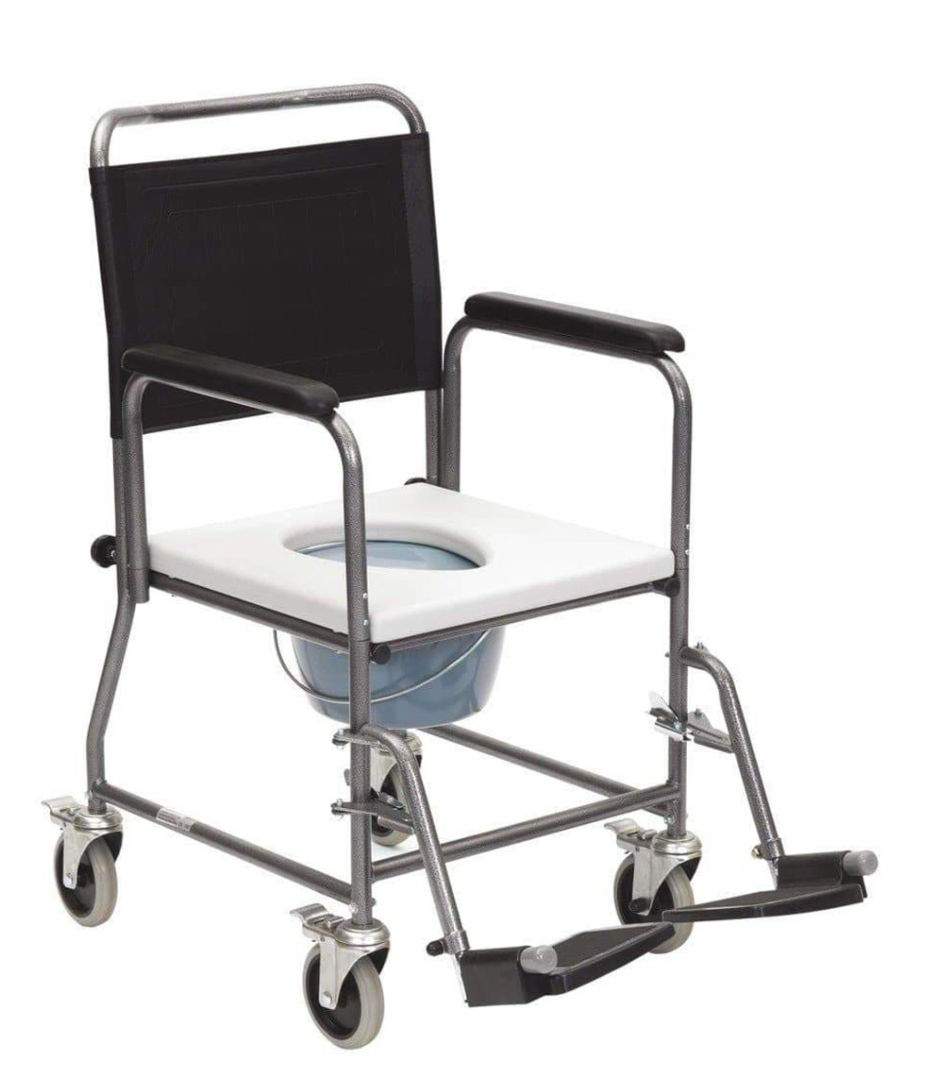 Auto Bath Commode Drive Medical Glideabout Transit Shower Commode – anpmobility