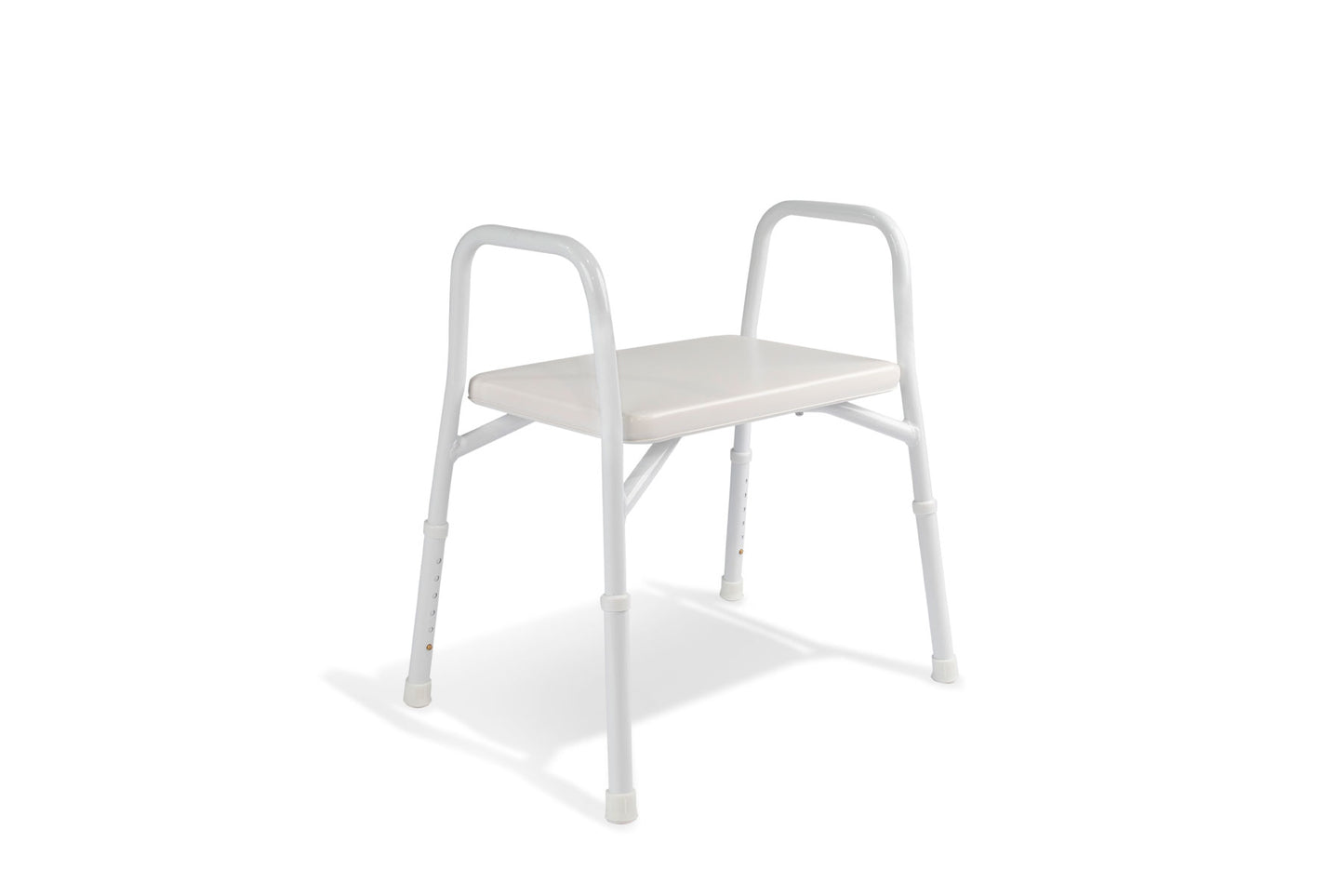Hero Medical- Shower Stool – Extra Wide Padded And Aluminium Rust Free