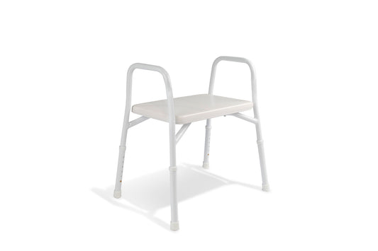 Hero Medical- Shower Stool – Extra Wide Padded And Aluminium Rust Free