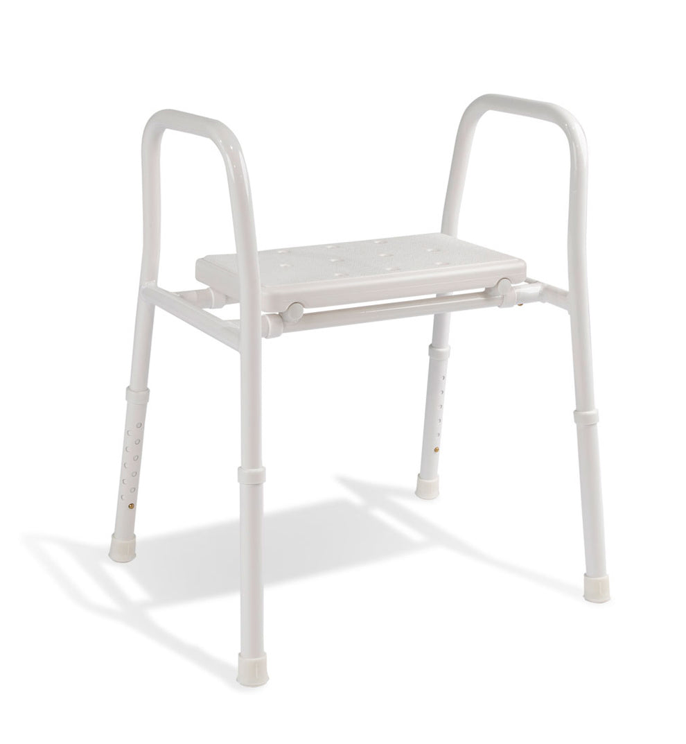 Hero Medical Portable/Collapsible Shower Stool – Aluminium Rust Free ...