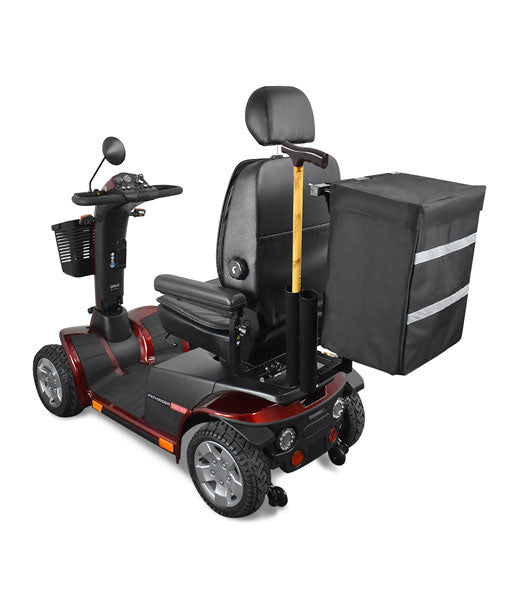 Rear Bag for Scooters & Cane Holder - with Night Reflect