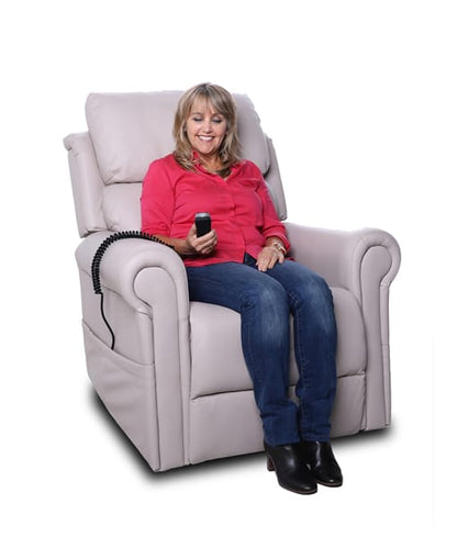Royale Chadwick Oxford Plush Leather Lift Chair (Quad Motor)