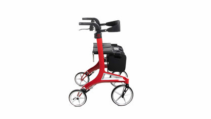 Hero Medical Outdoor Lite Walker – Aluminium Red
