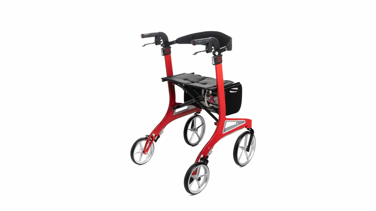 Hero Medical Outdoor Lite Walker – Aluminium Red