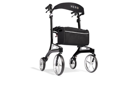 Hero Medical Outdoor Lite Walker – Aluminium Black
