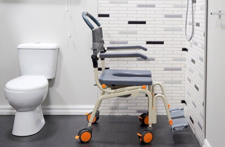 Showerbuddy Roll In Buddy Lite Transit Shower Commode