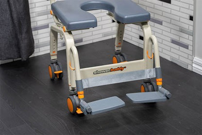 Showerbuddy Roll In Buddy Lite Transit Shower Commode