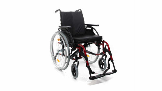 Sunrise Medical Breezy Basix Fixed Back Self-Propelled Wheelchair 14"