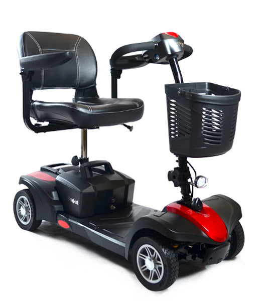 Scooter - Drive Scout Sport Quattro with Suspension + 22AH x 2 Suited Batteries - Drive Medical