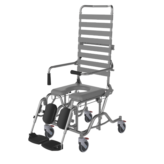 Aspire Tilt & Recline Shower Commode