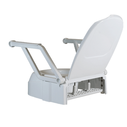 Aspire Raised Toilet Seat with Swing Back Arms