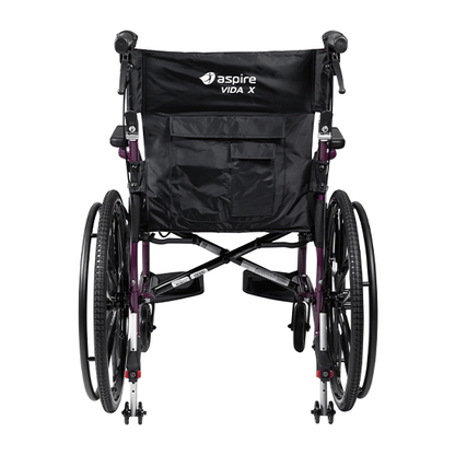 Aspire Vida X Folding Manual Wheelchair