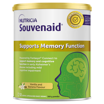 Nutricia Souvenaid Powder Vanilla & Banana/ Lemon & Orange 360g