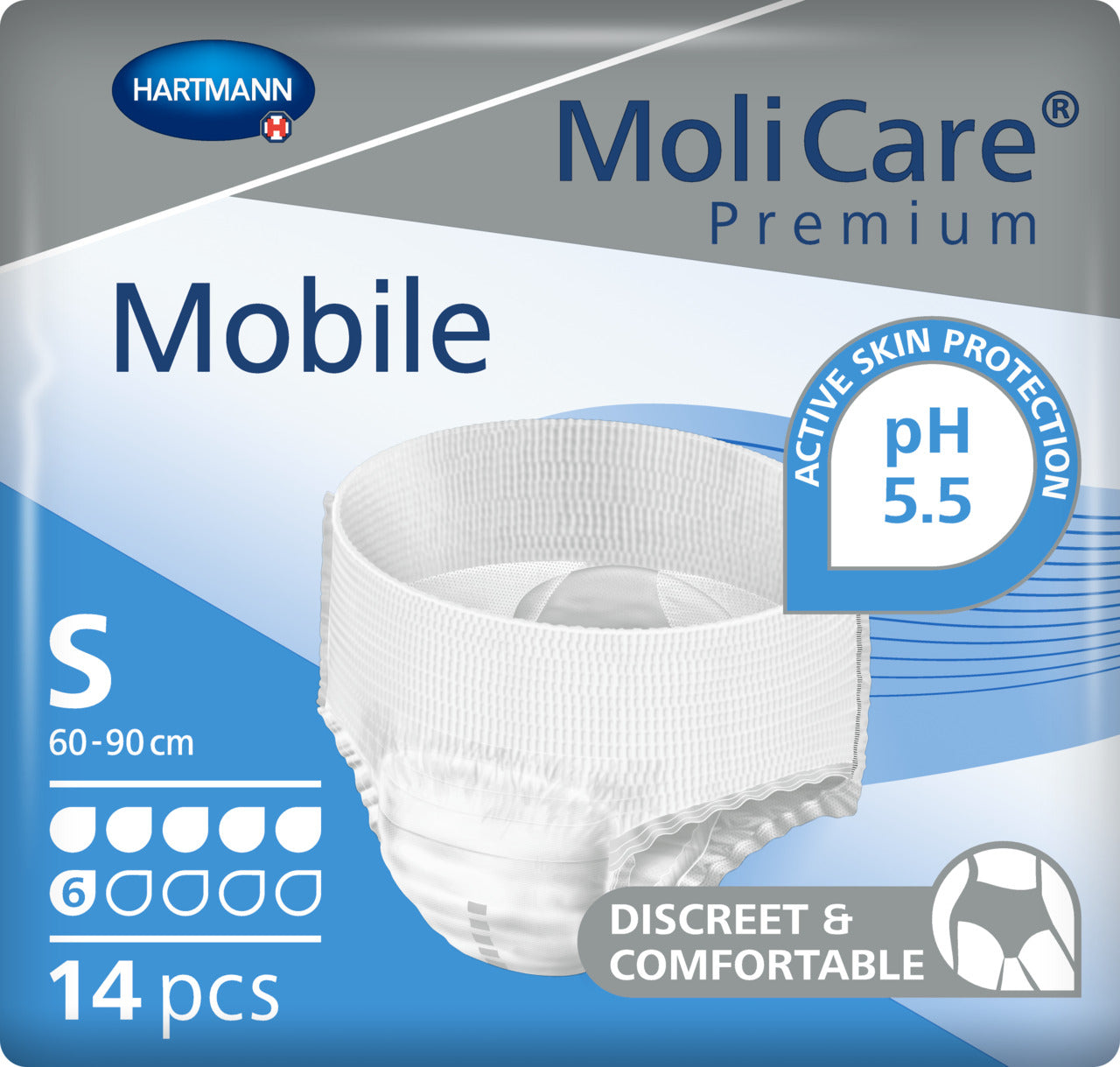 Molicare Premium Mobile 6 drops Small