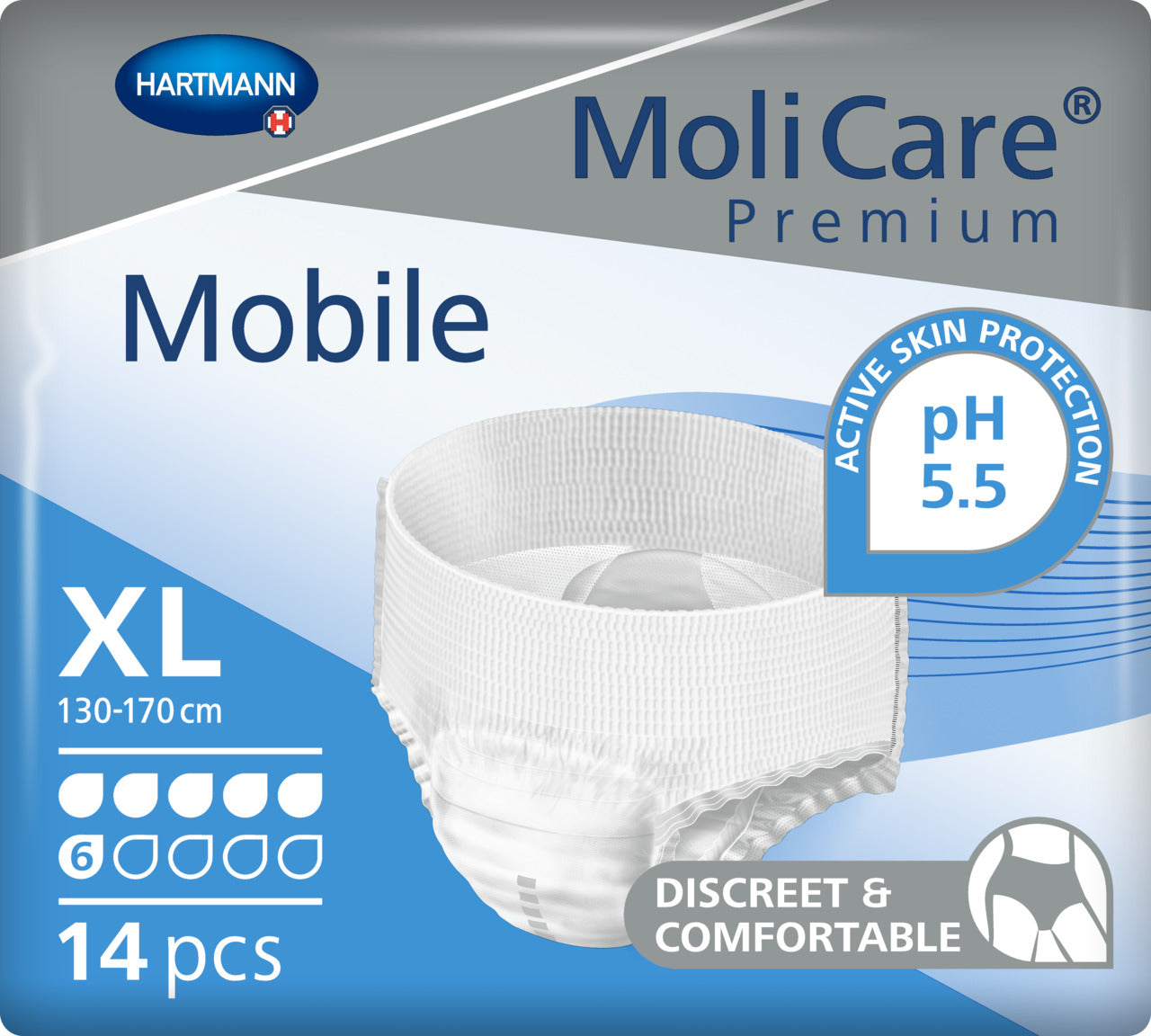 Molicare Premium Mobile 6 drops XL